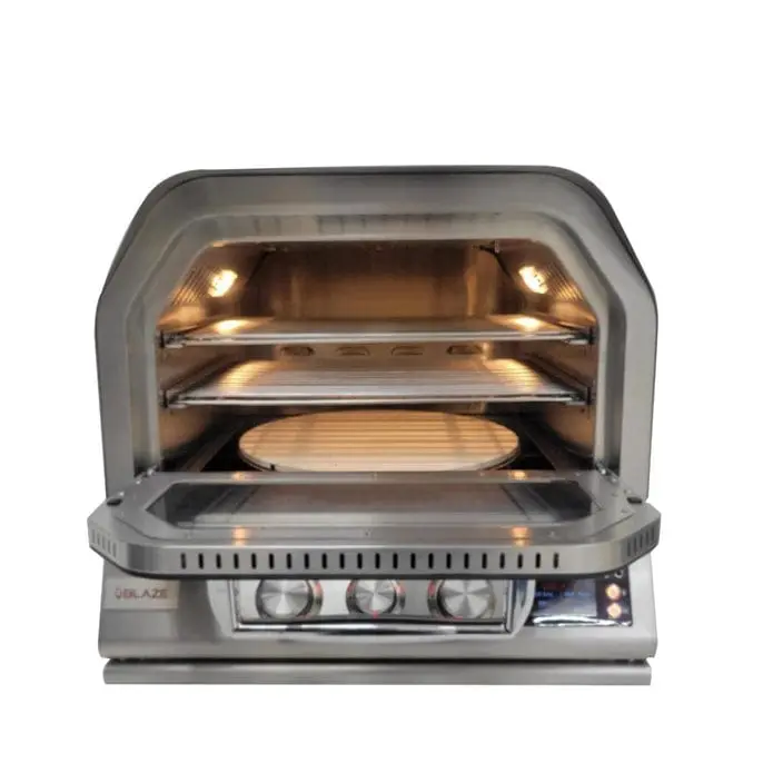 Blaze 26-Inch Built-In Gas Outdoor Pizza Oven With Rotisserie – Stainless Steel (Blz-26-Pzovn) 2