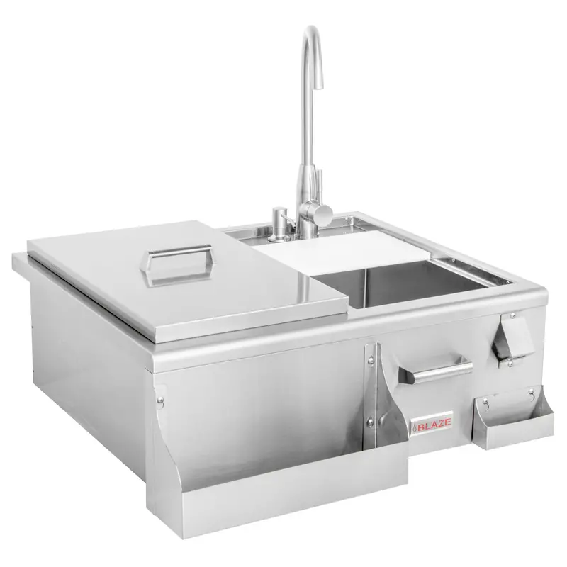 Blaze 30-Inch Undercounter Beverage Center With Sink 1