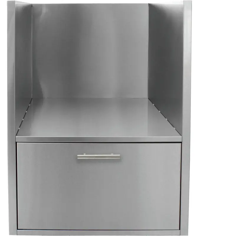 Blaze 34-Inch Kamado Grill Sleeve With Integrated Drawer & Led Lighting 1