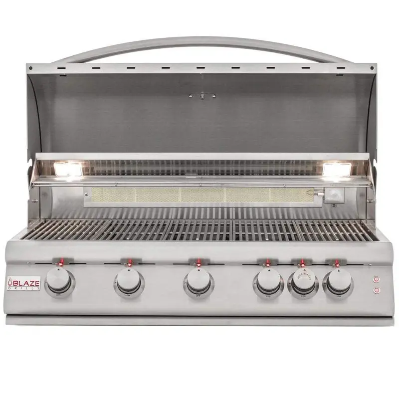 Blaze 40-Inch 5-Burner Lte Gas Grill With Integrated Lighting Blz-5Lte2 1