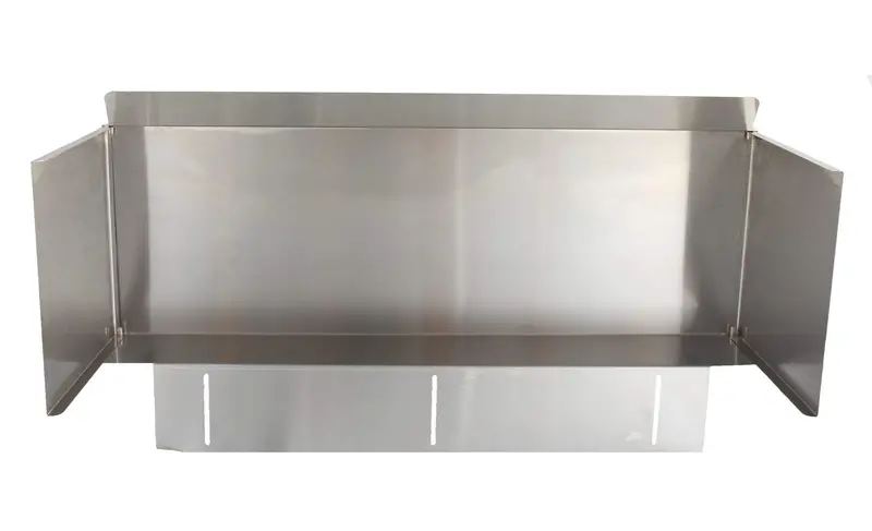 Blaze Compact Wind Guard For 3-Burner Grill Setups 1