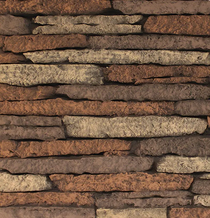 Breckenridge Deluxe 42-Inch Stacked Limestone Fireplace Liner – Empire White Mountain Hearth Vbp42Sg 1