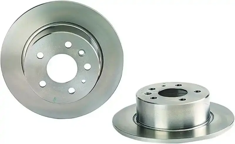 Brembo Premium Rear Brake Rotors For 1991–1996 Infiniti G20, 1999–2002 G20, And 1993–2001 Nissan Altima 1