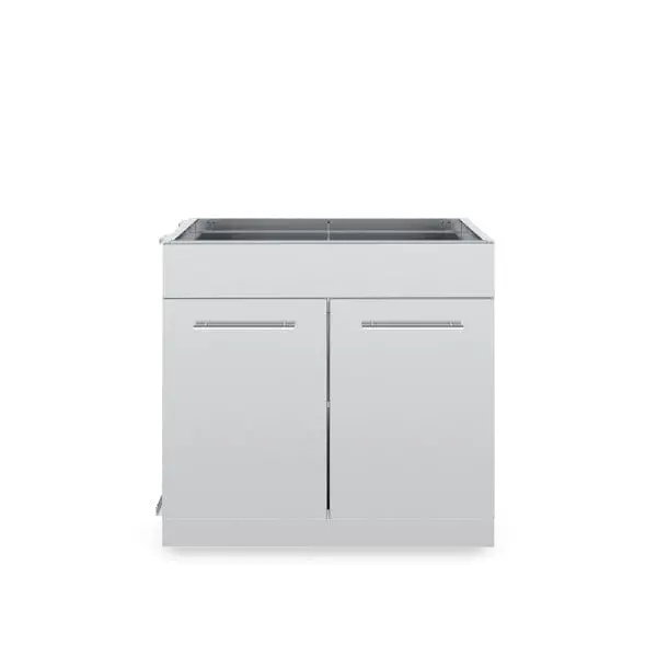 Broil King 2-Burner Stainless Steel Outdoor Grill Cabinet – Model 804200 1