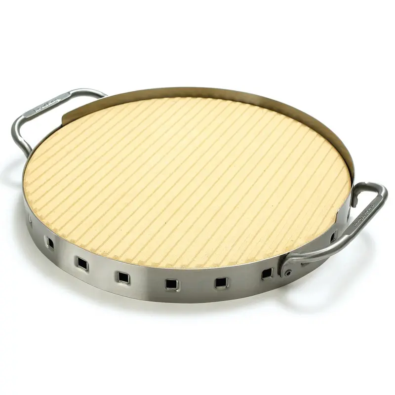 Broil King Imperial™ Pizza Stone Set – Includes Stone & Lifter For Outdoor Ovens (Model 69816) 1
