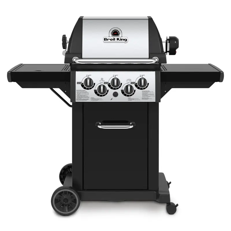 Broil King Monarch 390 Gas Grill – 3-Burner Dual-Tube Stainless Steel Bbq 1