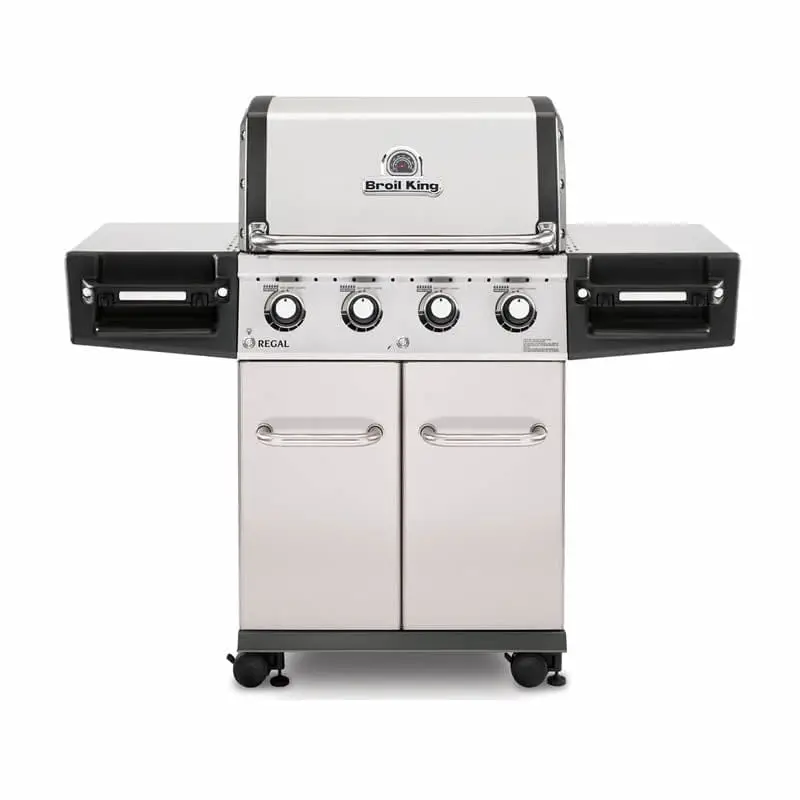Broil King Regal S 420 Pro Gas Grill – 4-Burner Dual-Tube Stainless Steel Bbq 1