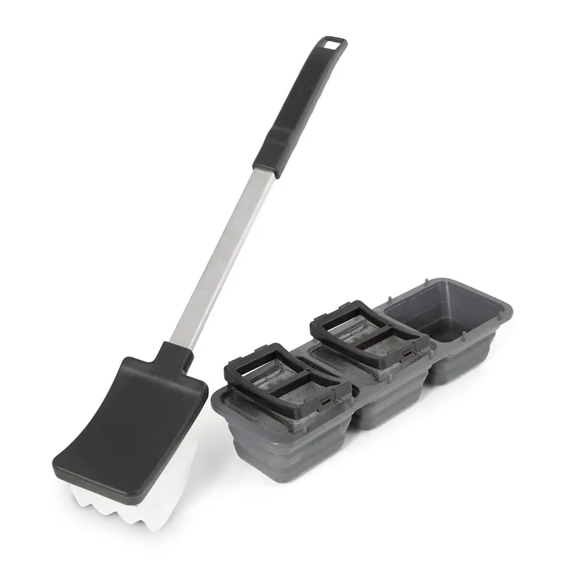 Broil King Stainless Steel Ice-Style Grill Cleaning Brush (Model 65679) 1