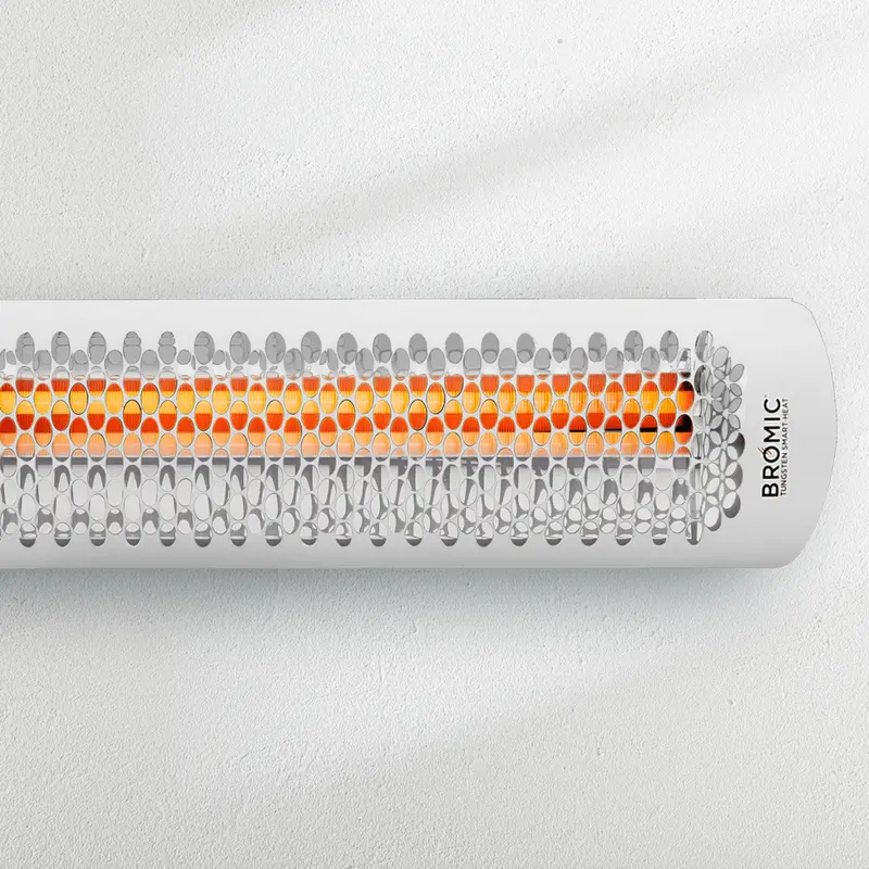 Bromic Tungsten 6000W Smart-Heat Electric Heater – 277V, White Finish 1