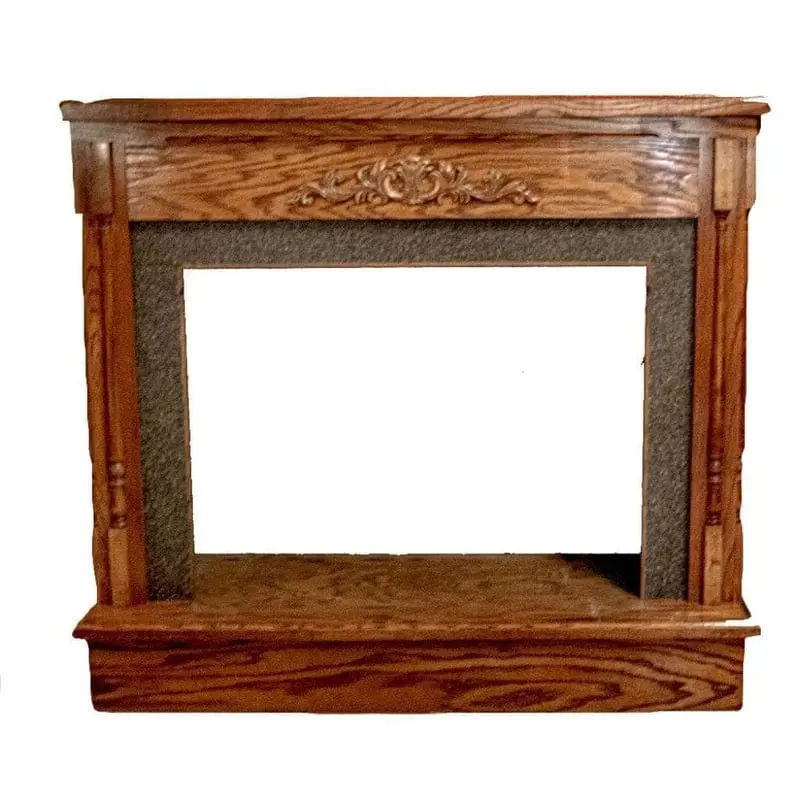 Buck Stove Pa Kdfp34 50-Inch Dark Oak Classic Mantel For Model 34 1
