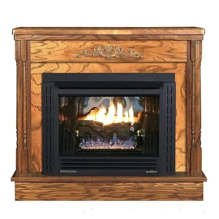 Buck Stove Pa Kdfp34Lo 50-Inch Light Oak Classic Mantel For Model 34 1