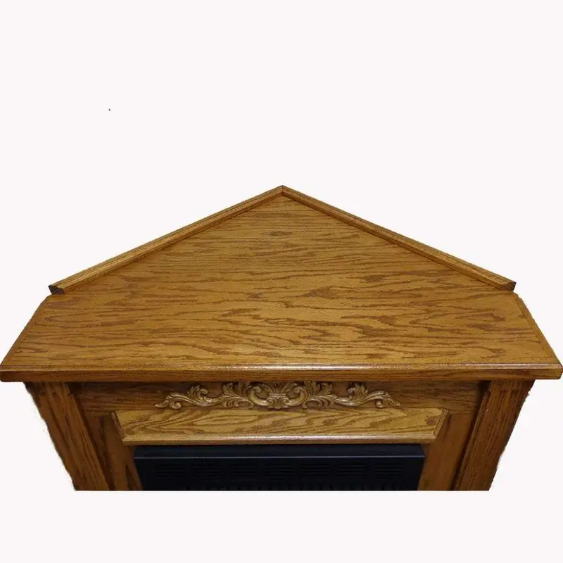Buck Stove Pa Kdfpc34 50-Inch Dark Oak Corner Classic Mantel For Model 34 1