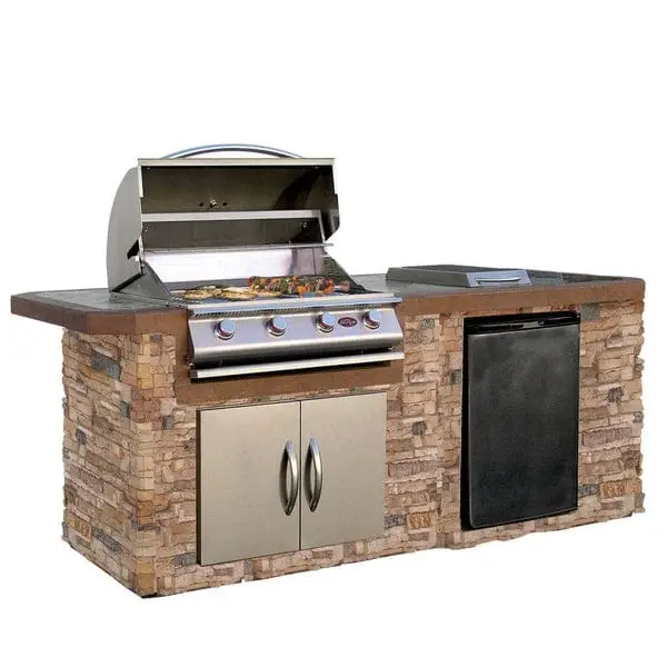 Cal Flame Baja Q Escape Bbq Island – Compact Outdoor Kitchen System Bbk-710 1