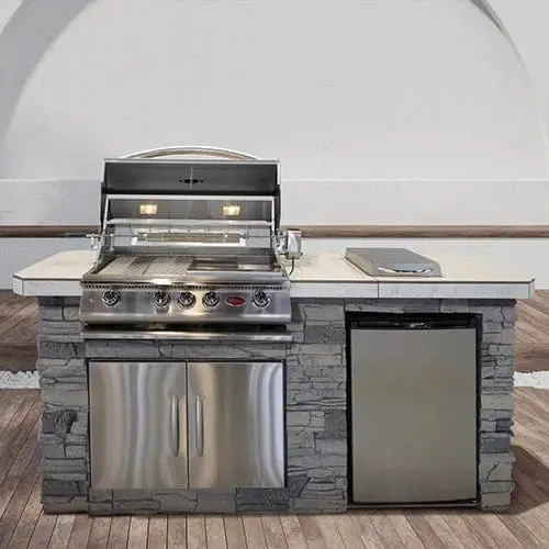 Cal Flame Pacifica Q Escape Built-In Bbq Island – Stainless Steel Outdoor Cooking Station (Bbk-701) 1