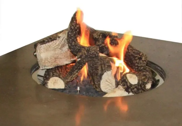 Cf20 Log Set With Complementary Lava Rock Accent Kit 1