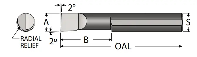 Coated Radial Relief Boring Bars For High-Efficiency Internal Grooving 1