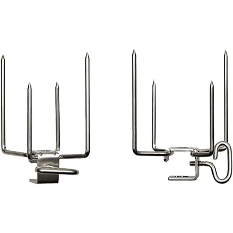 Commercial-Grade Fixed Rotisserie Forks By Napoleon (69001) 1