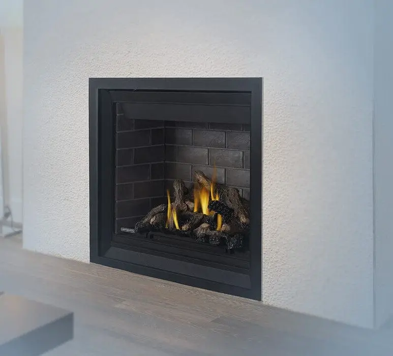 Continental Cantea Full-View Ca Series Direct-Vent Gas Fireplace With Electronic Ignition 1