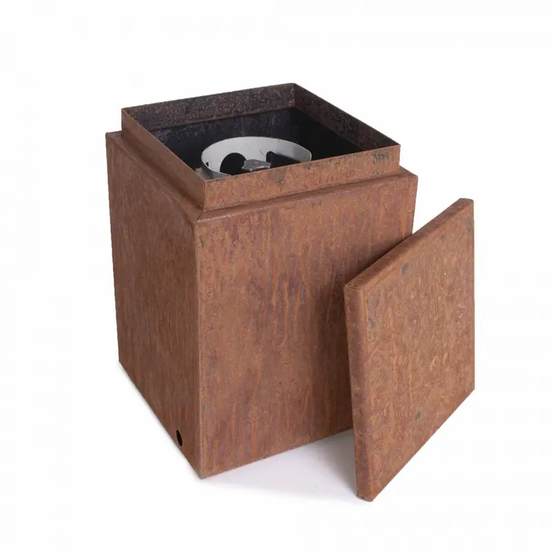Corten Steel Propane Tank Enclosure For Outdoor Use – Liquid Lp Gas Hideaway By The Outdoor Plus 1