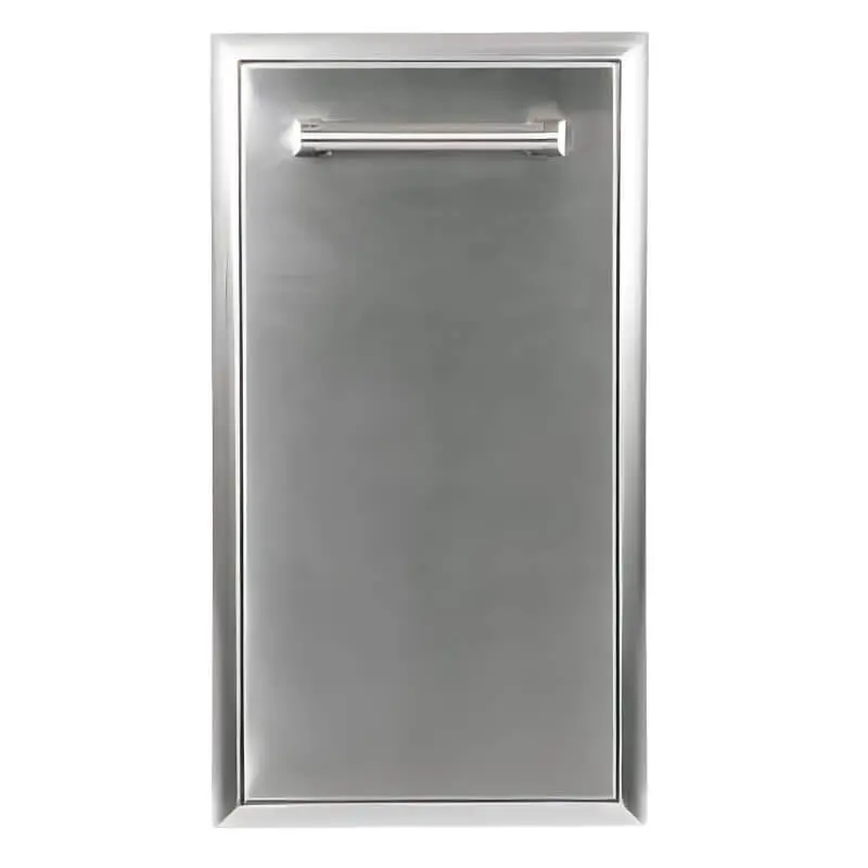Coyote 14-Inch Single Pull-Out Recycling And Waste Bin For Built-In Grills 1