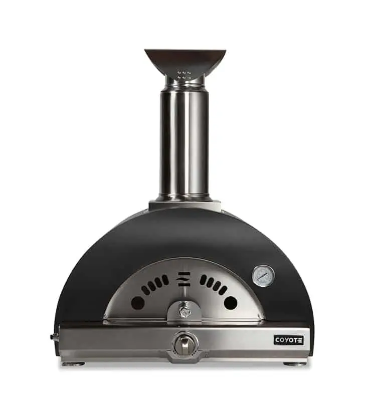 Coyote 30-Inch Hybrid Pizza Oven – Matte Black Ng-Fueled Model C1Pz30Hmbng 1