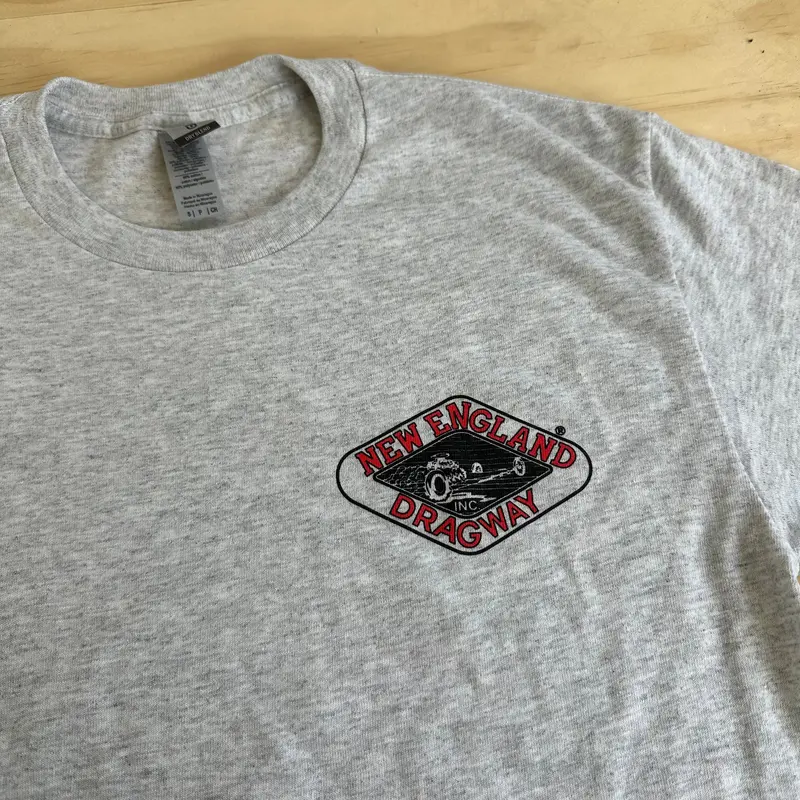 Diamond Logo Ash Grey Racing T-Shirt 1