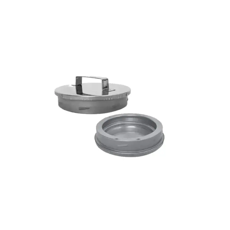Duravent Duratech 7-Inch Tee Cap For Sealing Horizontal Chimney Branches 1