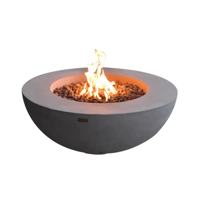 Elementi Lunar Bowl Ethanol Fire Table (Ofg101) 1