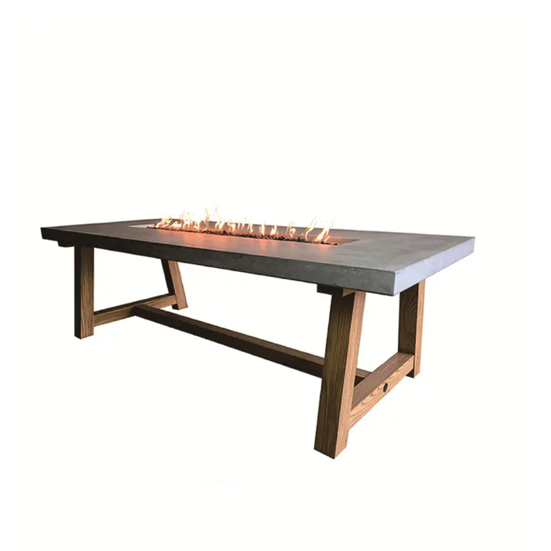 Elementi Sonoma Multi-Functional Dining Fire Pit Table 1