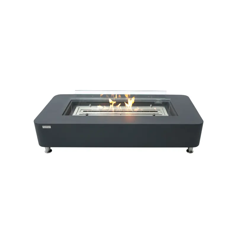 Elementi Sydney Ethanol-Powered Square Fire Table 1