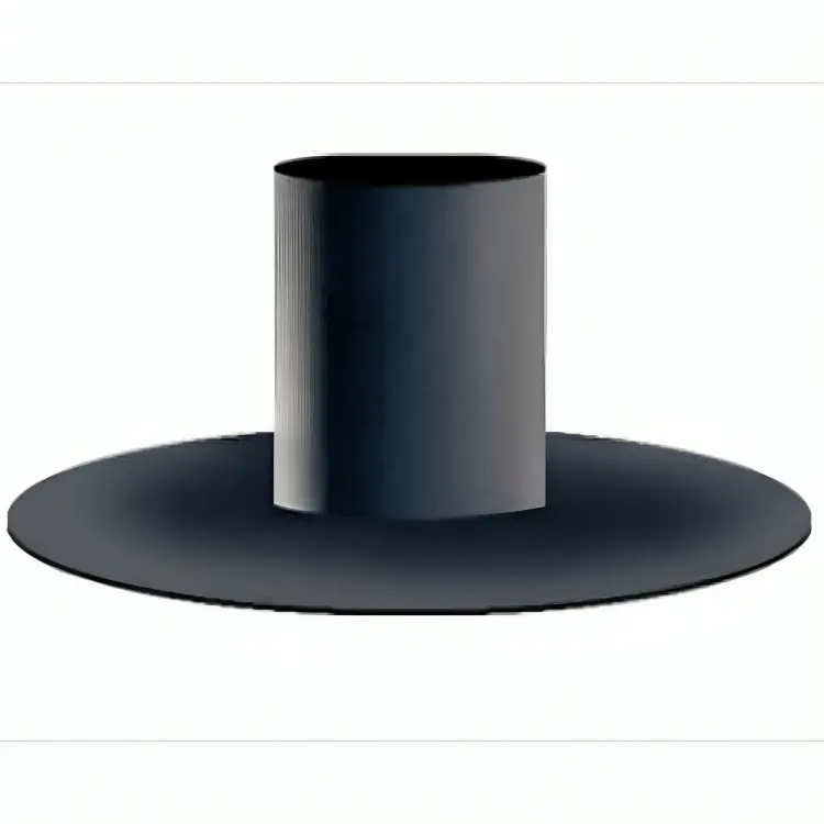 Fire Garden Black Deck-Mount Torch Base – 13" X 5" 1
