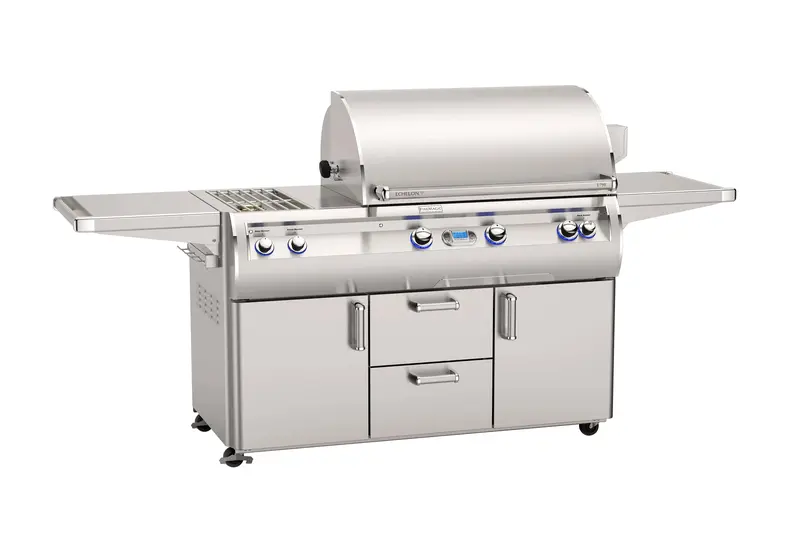 Fire Magic E790S Echelon Diamond 36" Portable Gas Grill With Digital Thermometer And Dual Side Burners 1