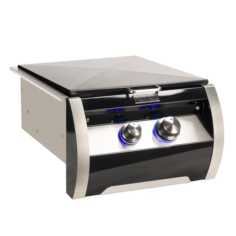 Fire Magic Echelon Black Diamond 19" Built-In Natural Gas Power Burner With Stainless Steel Grid (Model 19-H5B1N-0) 1