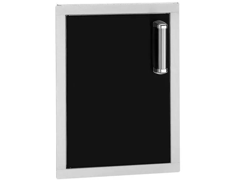 Fire Magic Echelon Flush 14-Inch Black Left-Swing Single Access Door 1