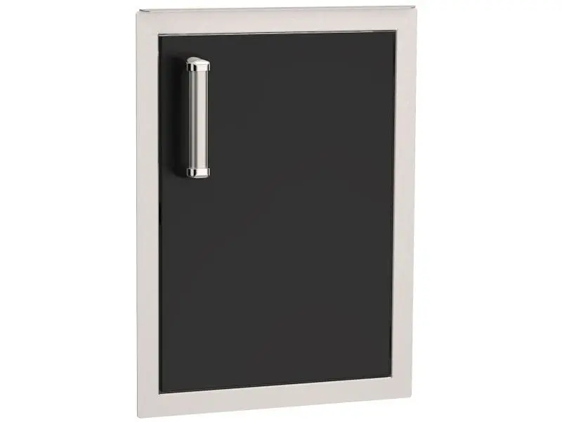 Fire Magic Echelon Flush 14-Inch Black Right-Swing Single Access Door 1