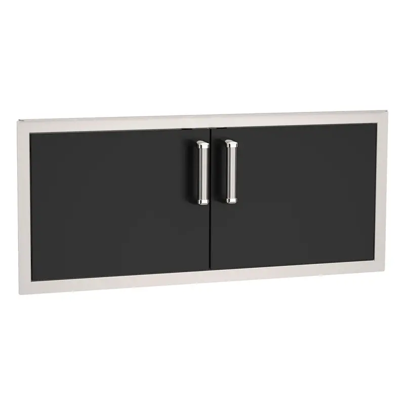 Fire Magic Echelon Flush 39-Inch Black Double Access Door 1