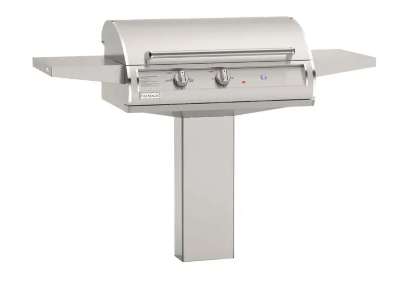 Fire Magic El500 30-Inch In-Ground Post-Mounted Analog Electric Grill 1