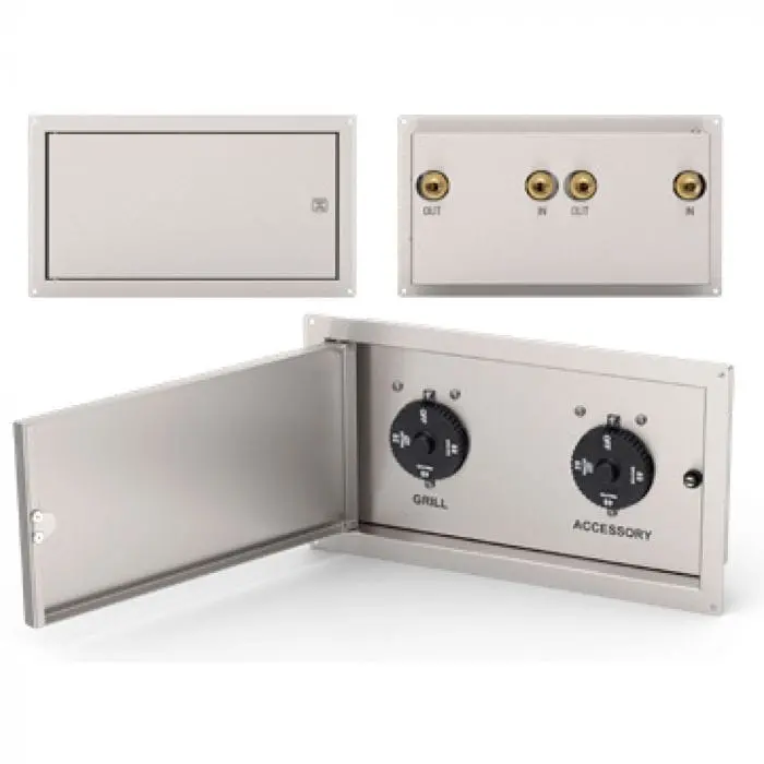 Fire Magic Stainless Steel Dual Timer Box – 1-Hour Countdown (Model 5520-12T) 1
