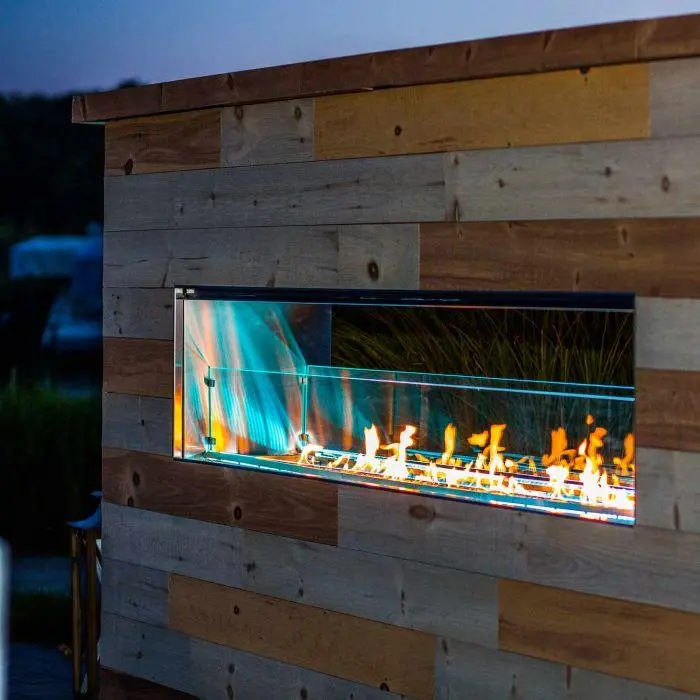 Firegear Kalea Bay 48-Inch Outdoor Linear Gas Fireplace (Ofp-48Leco) 1
