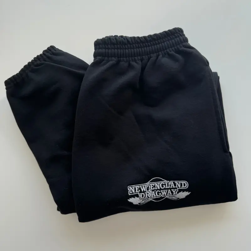Functional Sweatpants With Side Pockets – Black 1