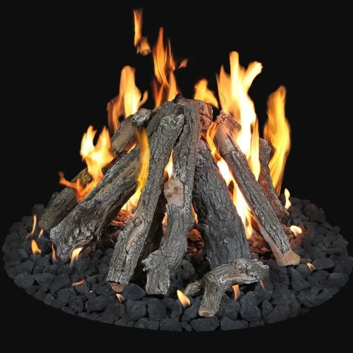 Grand Canyon Arizona Weathered Oak Fire Pit Log Set – 48-Inch, 31-Piece 1