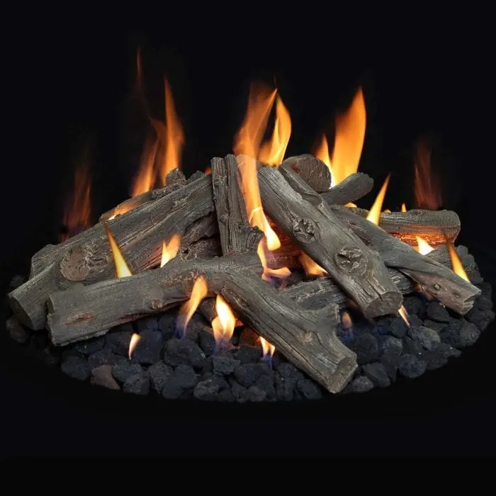 Grand Canyon Western Driftwood Fire Pit Log Set – 48-Inch, 31-Piece 1