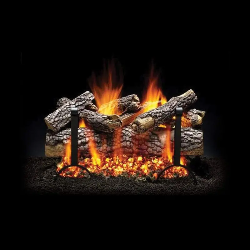 Heatmaster Clo30 Charleston Live Oak Vented Log Set – 30-Inch Artisan-Crafted Gas Logs 1