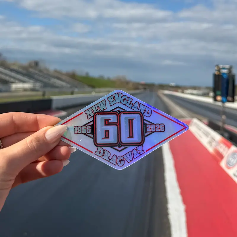 Holographic 60Th Anniversary Commemorative Sticker 1