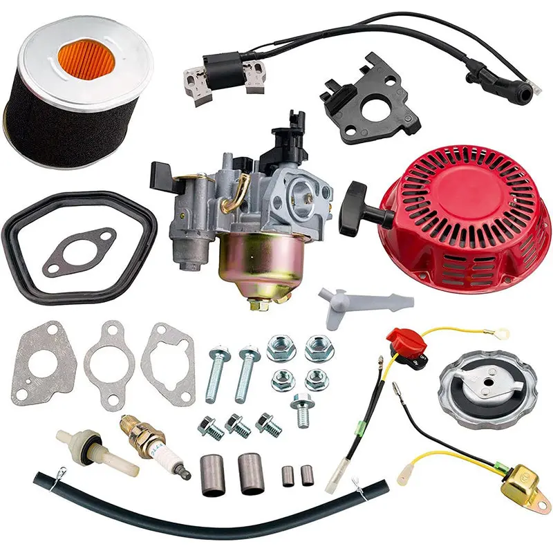 Honda Gx240/Gx270 Recoil Starter Kit With Carburetor & Air Filter 1