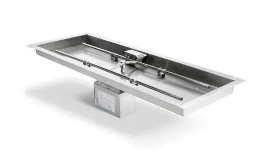 Hpc Tor-66X16Ss-H Natural Gas Rectangular Fire Pit Insert 1