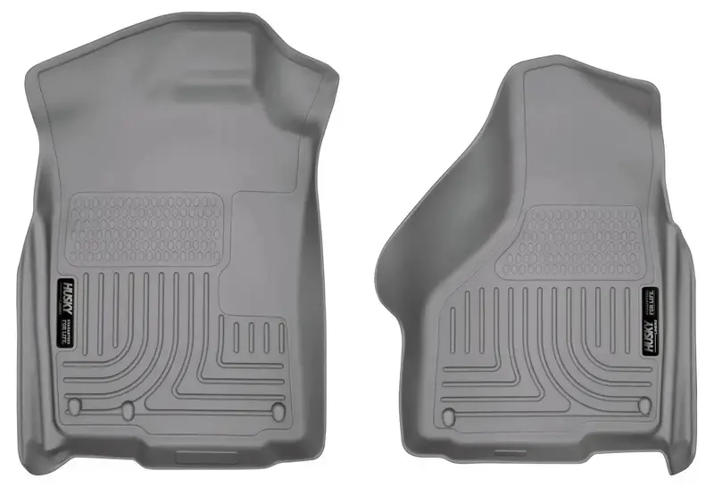 Husky Liners Weatherbeater Front Floor Mats – Heavy-Duty All-Weather Protection 1