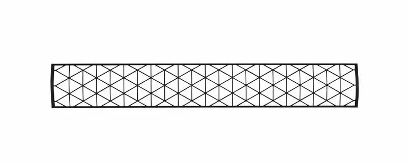 Infratech Contemporary Motif Decorative Fascia For 48-Inch Dual-Element Outdoor Heater 1