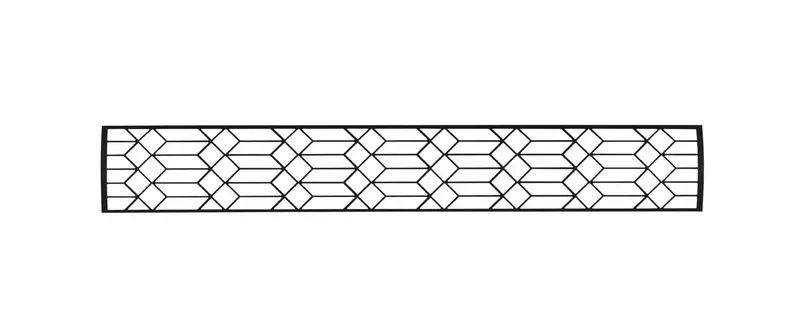 Infratech Craftsman Motif Decorative Fascia For 48-Inch Dual-Element Heater 1