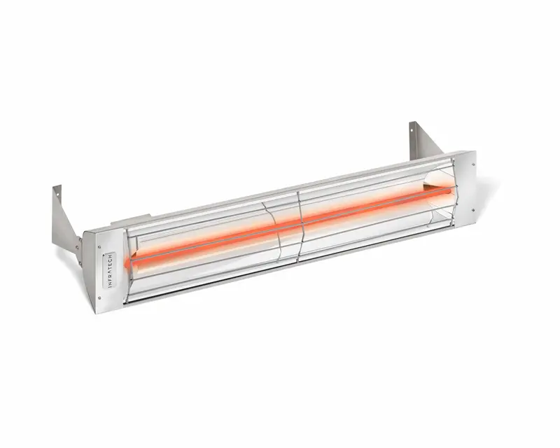 Infratech W-1012 Stainless Steel 33" All-Weather Single-Element Patio Heater – 120V 1